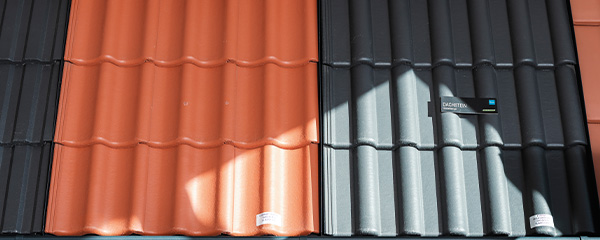 ziegel rot grau